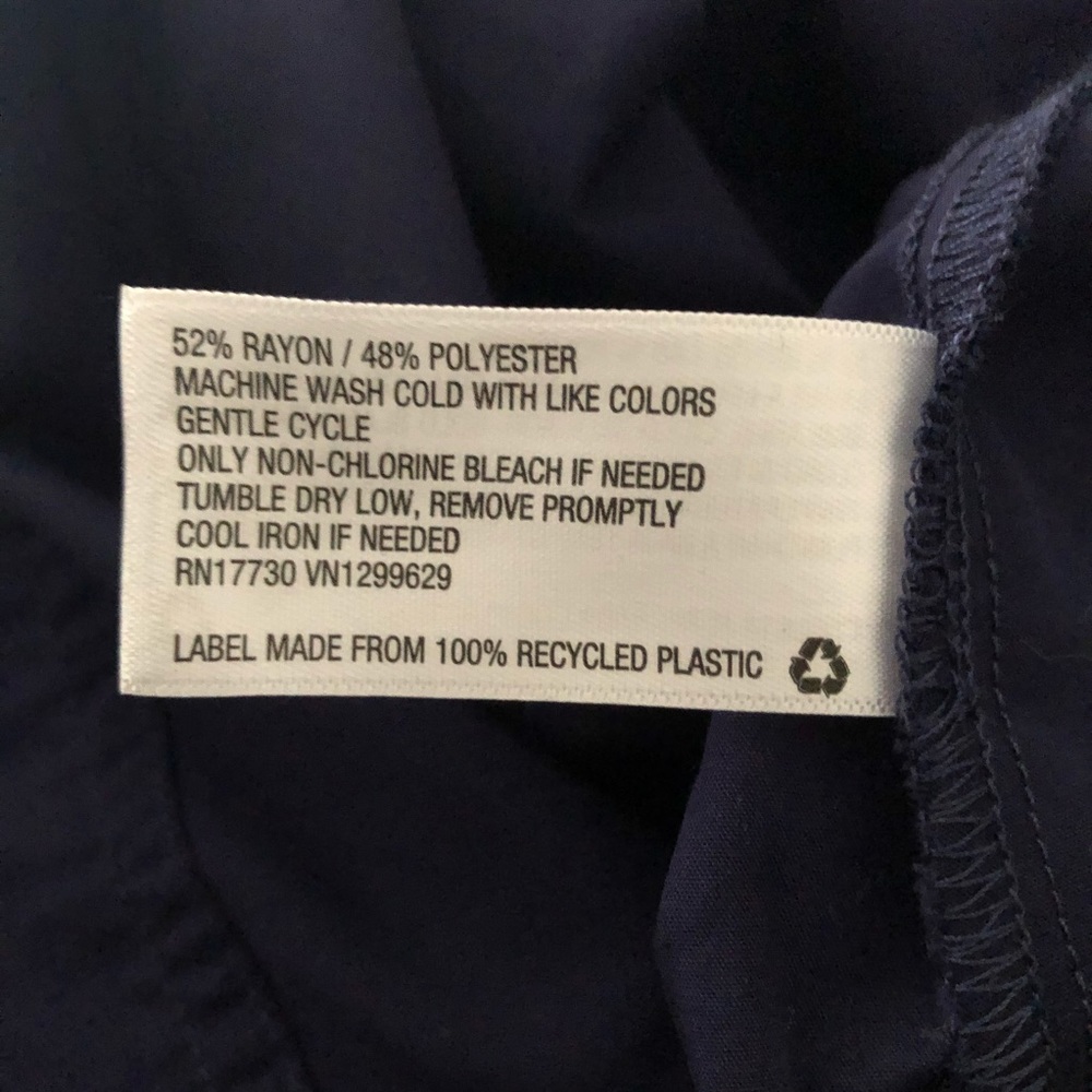 Navy Utility Dress - Picture 5 of 5